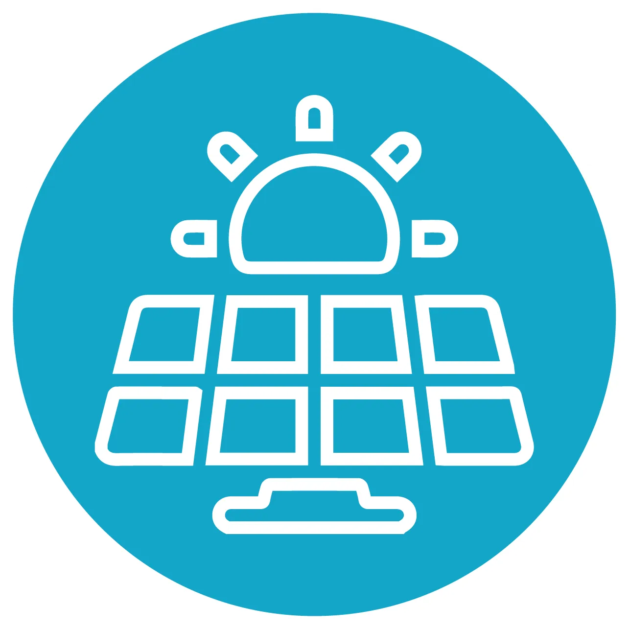 Icono de servicio: Sistemas fotovoltaicos